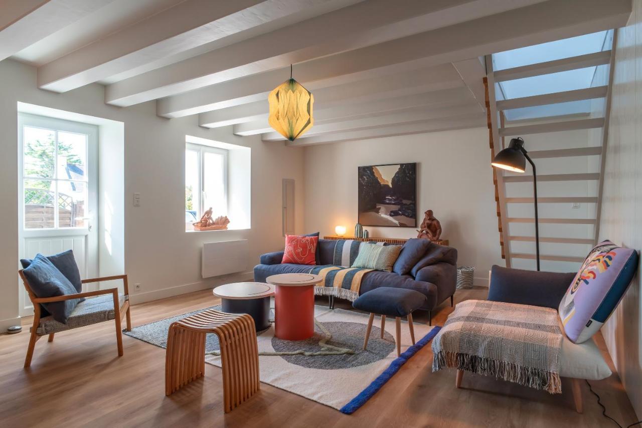 Borgroix - Charmante Maison A Belle-Ile-En-Mer ソーゾン エクステリア 写真